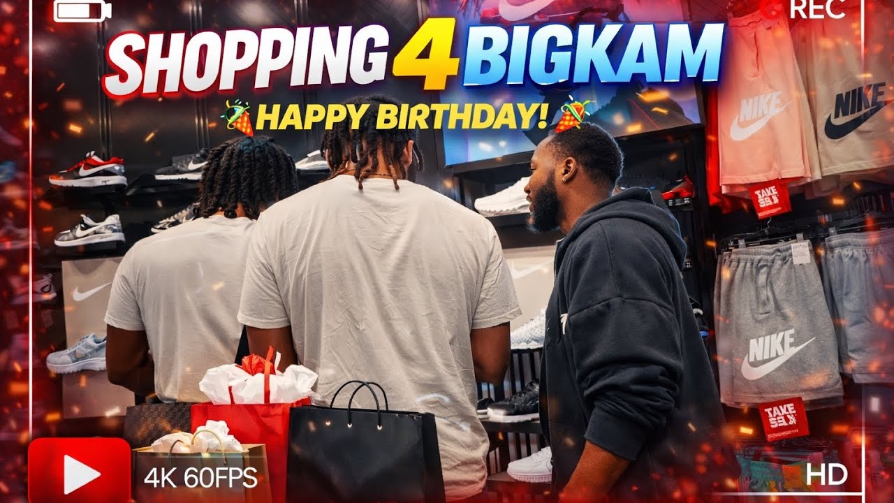 A DAY IN THE LIFE: SHOPPING SPREE💸🤑 || BAM STEW BIRTHDAY🎂🎉