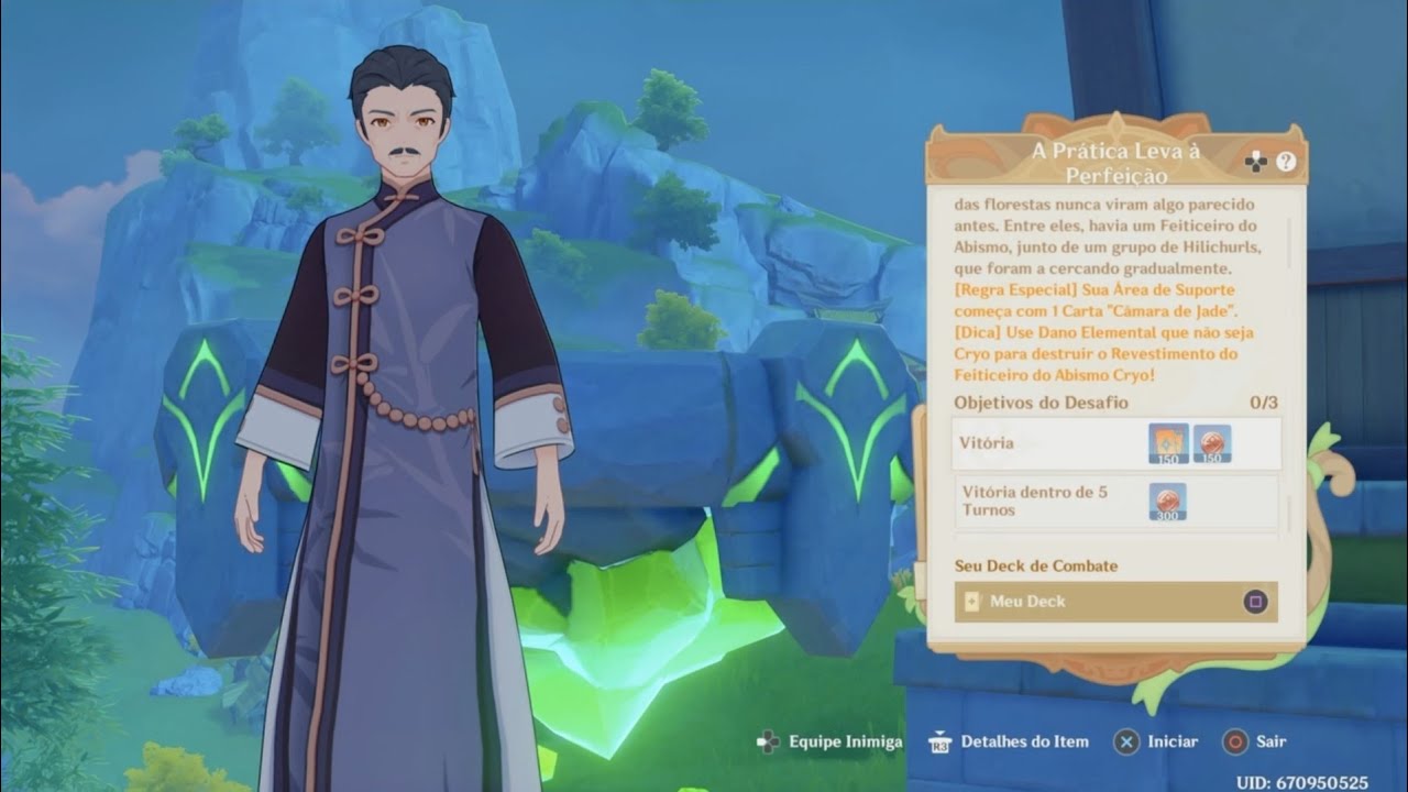 A PRÁTICA LEVA A PERFEIÇÃO / TCG 