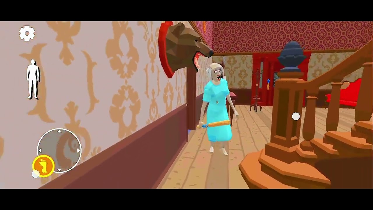 Playing as Grandpa in Granny! 😨 #horrorgame 