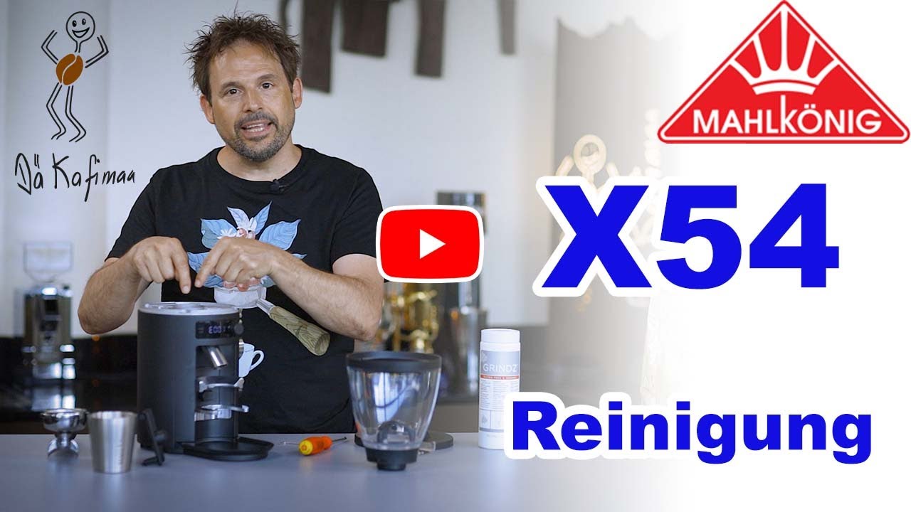 Mahlkönig X54 Haushaltmühle Reinigung für gute Kaffeequalität
