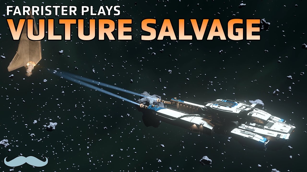 Salvaging in an Asteroid Belt | Star Citizen 3.24 4K Salvage Gameplay
