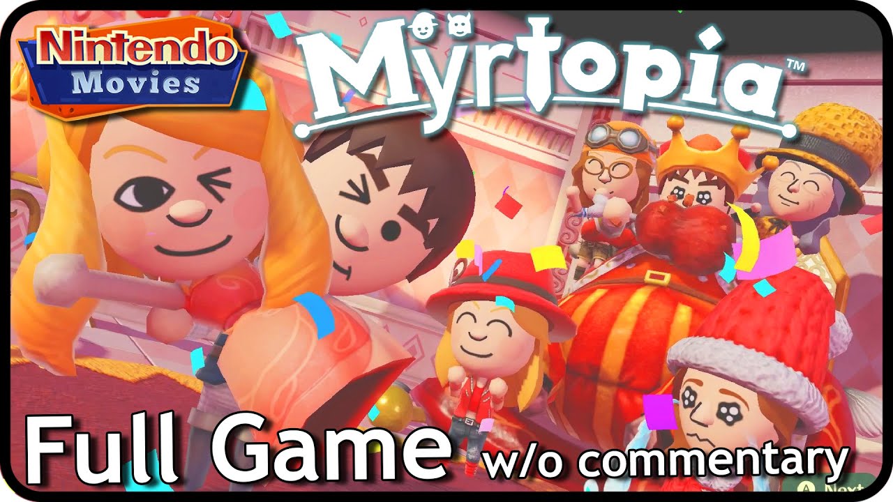 Myrtopia (Miitopia) - Full Game (NO commentary!)