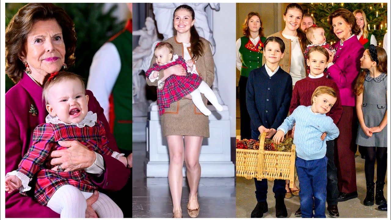 💜💜New photos of Three Generations of Swedish Royal family||Queen Silvia And Carl Gustaf 