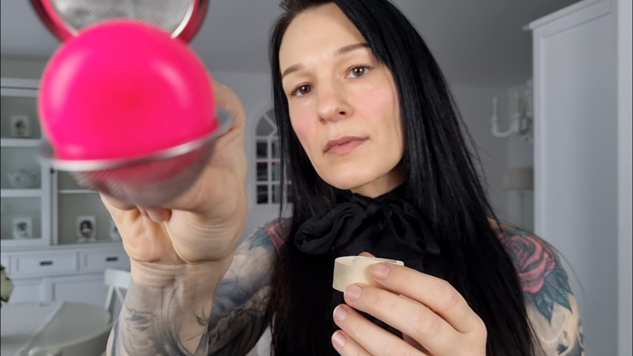 Remove colorful balls from your hair ASMR