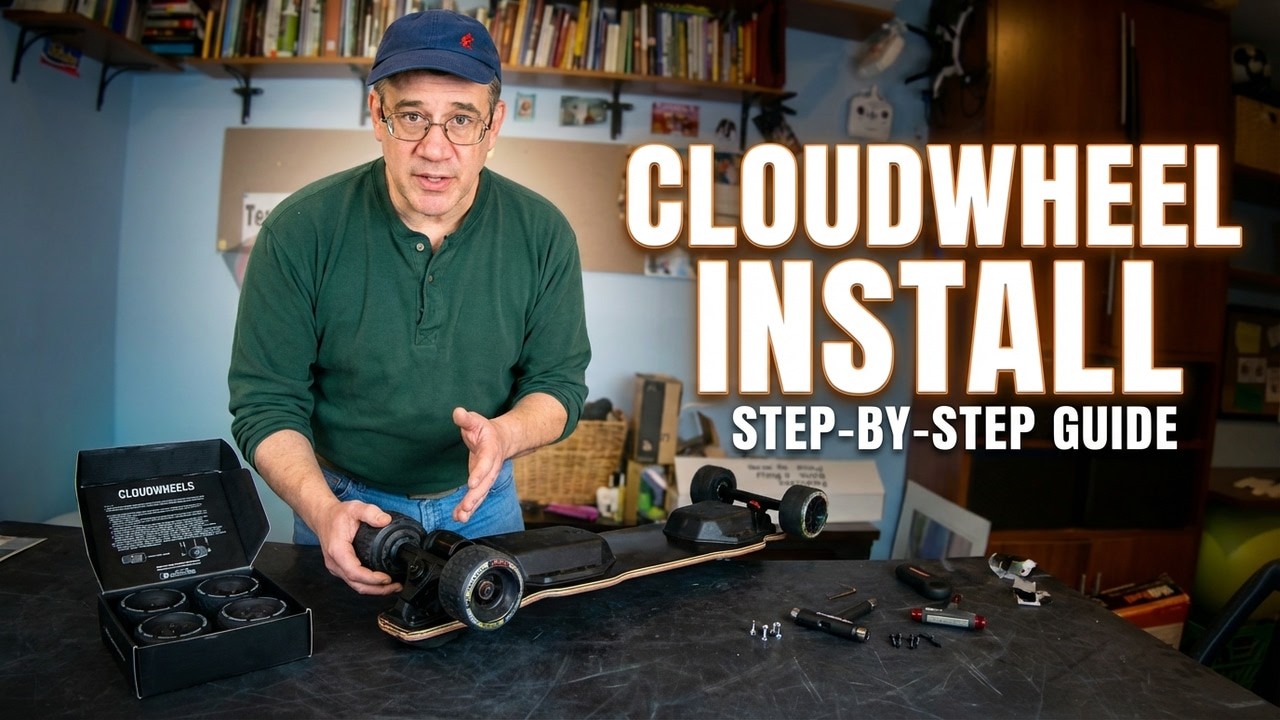 How to install iWonder Cloudwheels Electric Skateboard