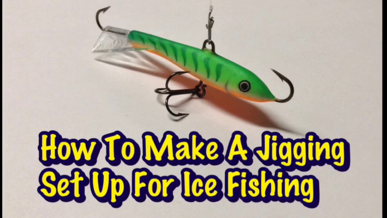 How To Make A Jigging Set Up For Ice Fishing