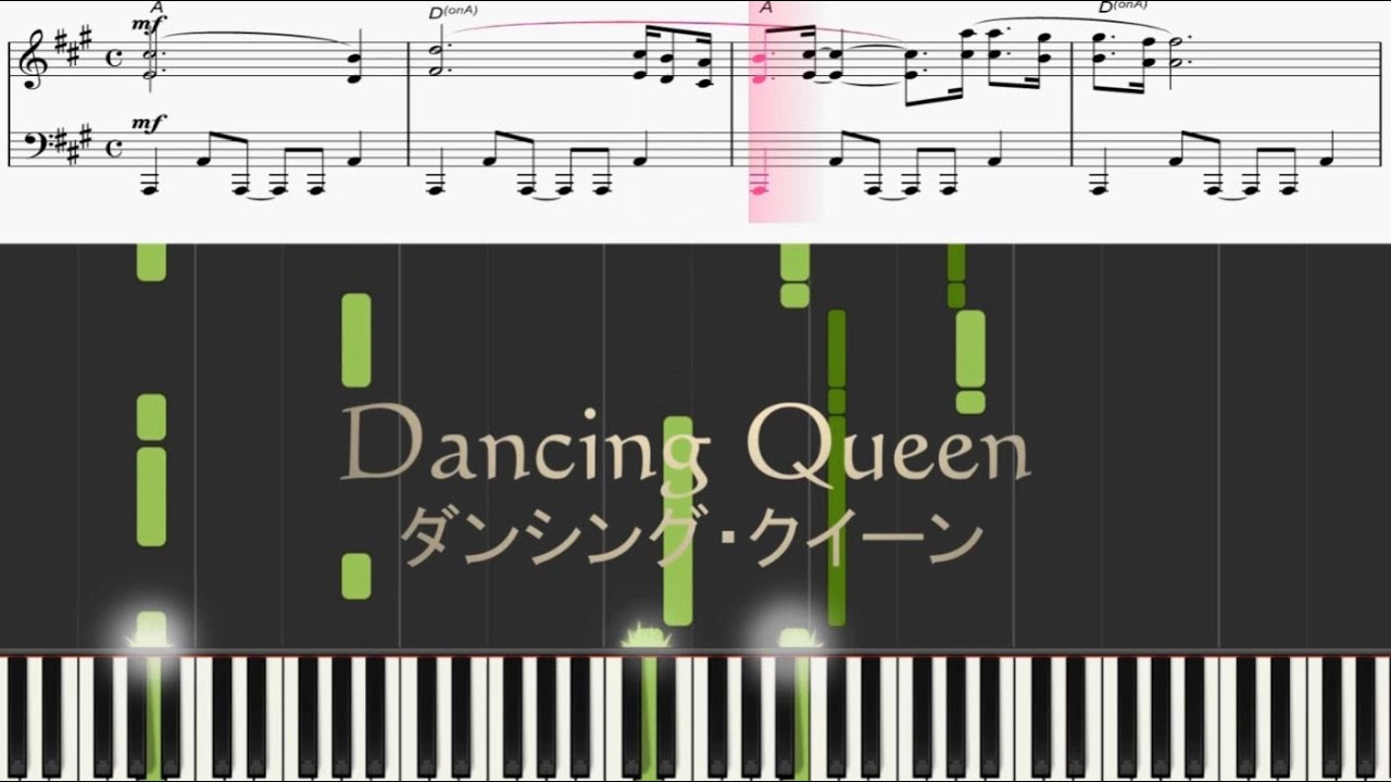 【Piano】Dancing Queenダンシング・クイーン（ABBAアバ）
