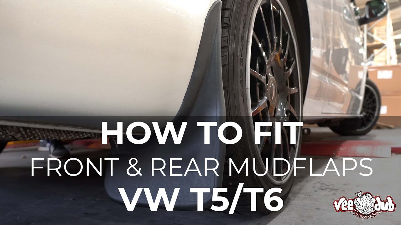 How To Fit Our T5/T6 Front & Rear Mudflaps