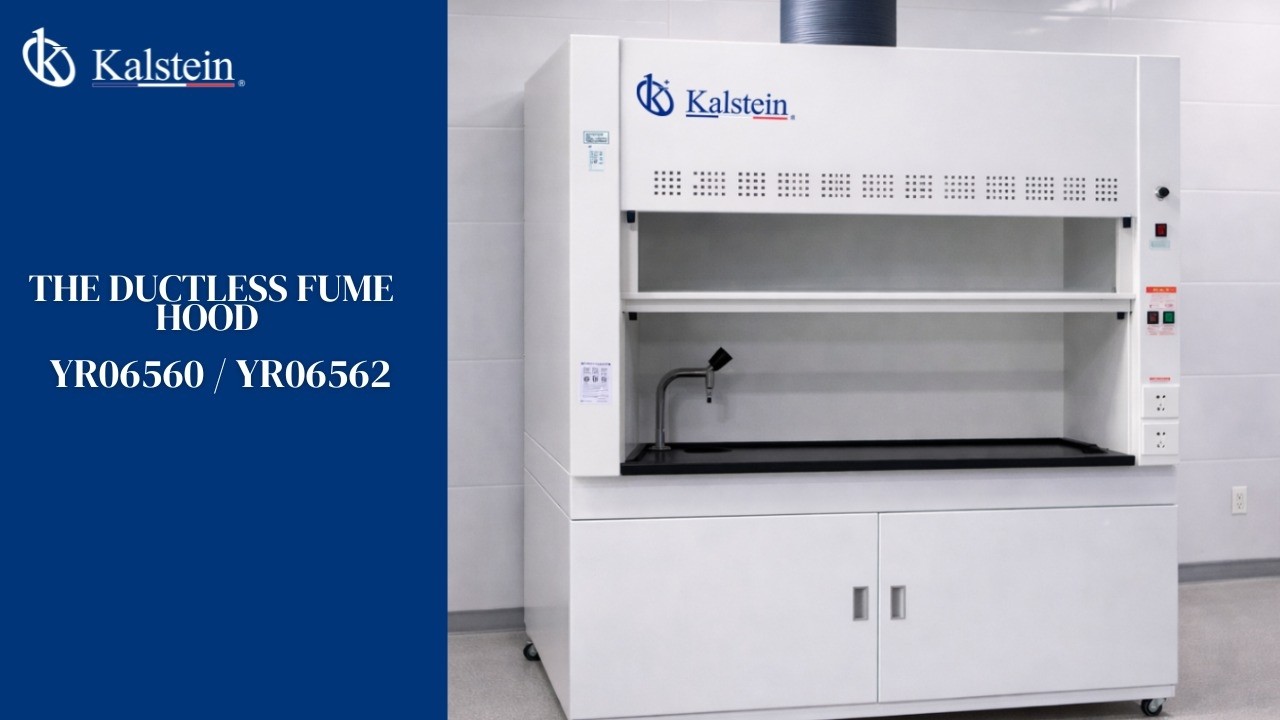 Kalstein Ductless Fume Hood YR06560 // YR06562: High-Efficiency Filtration