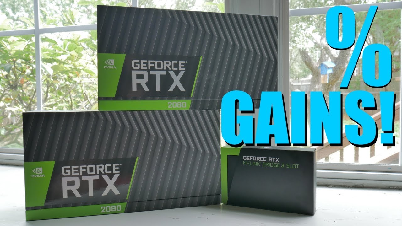 Is NVLink Worth it? RTX 2080 NVLink Performance Benchmarks