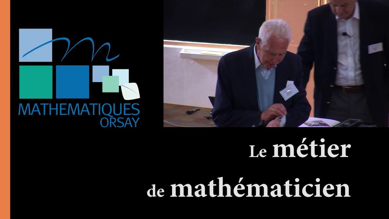 Le métier de mathématicien