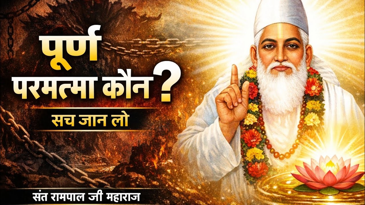 कौन है पूर्ण परमात्मा? | काल के जाल से मुक्ति का सत्य | Sant Rampal Ji Maharaj