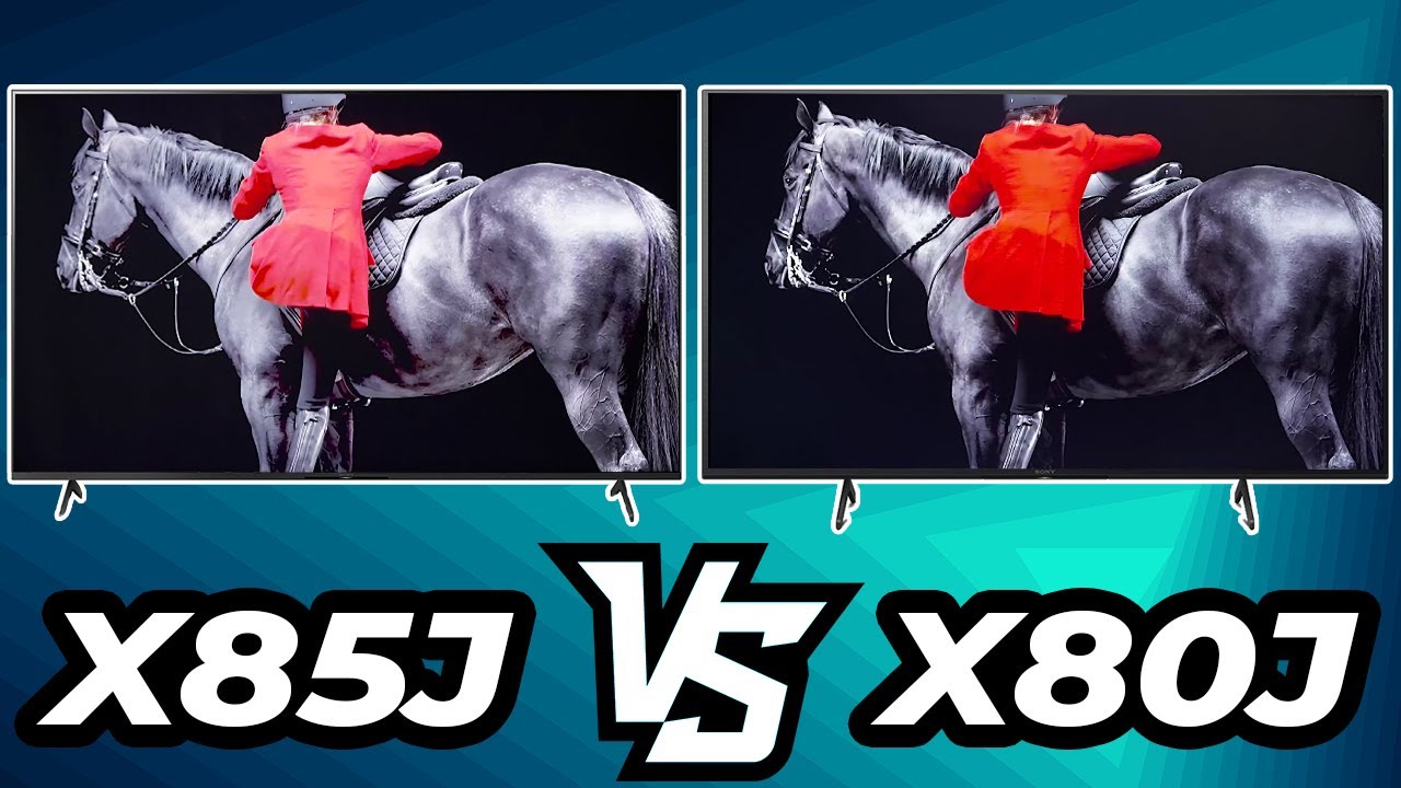 Sony X80J VS Sony X85J HONESTLY Which Has Best Picture?