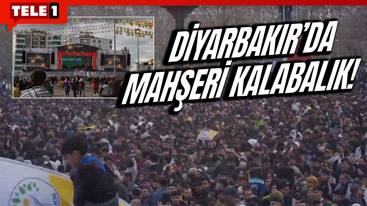 Diyarbakır'da Nevruz Kutlamaları Başladı! Öcalan'ın Mesajı Bekleniyor!