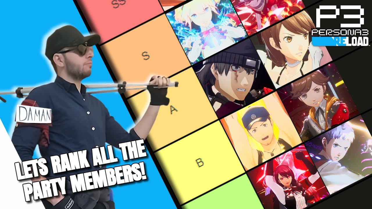 I Ranked ALL the Party Members in Persona 3 Reload