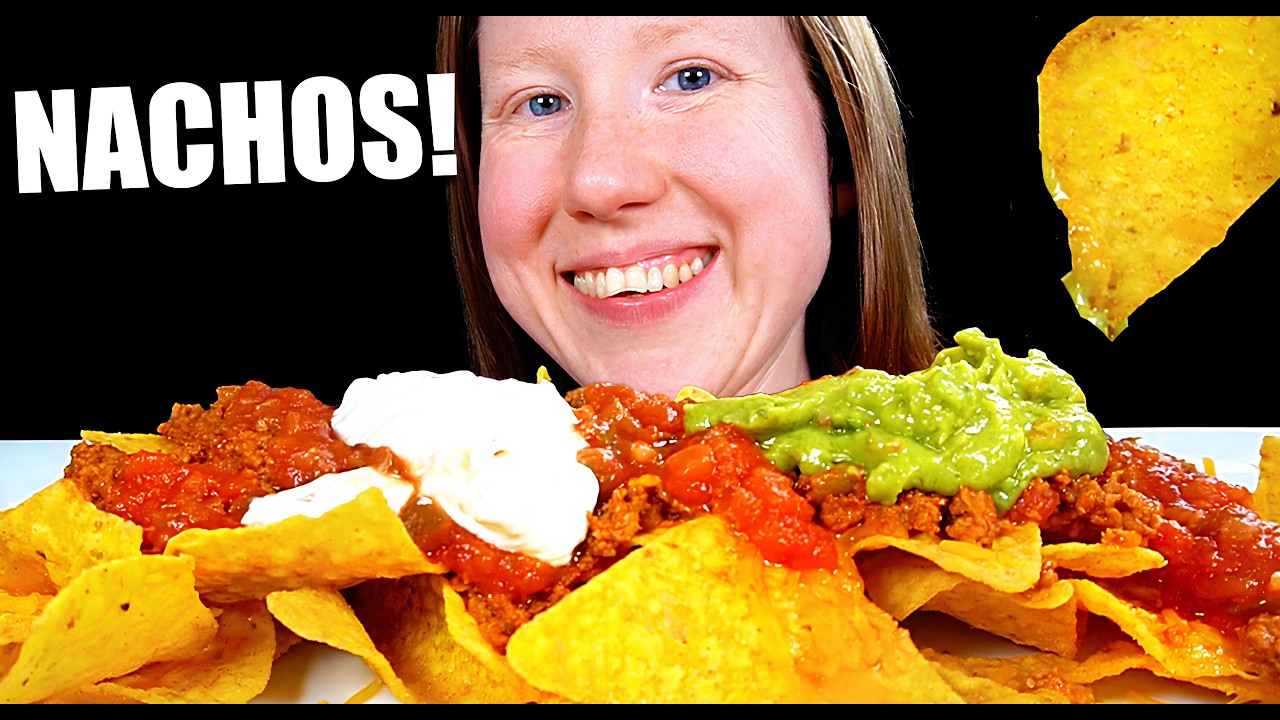 ASMR NACHOS MUKBANG EATING SOUNDS