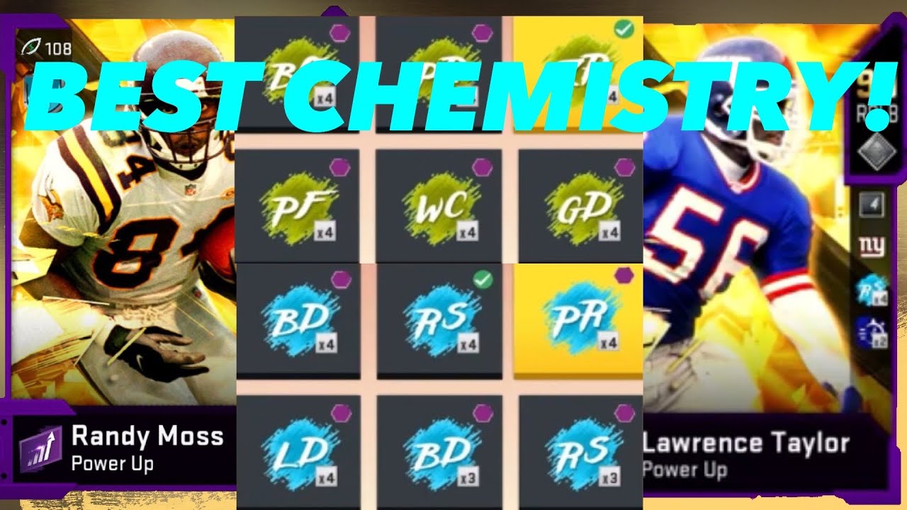 BEST CHEMISTRY FOR EVERY POSITION OFFENSE AND DEFENSE! FULL CHEMISTRY GUIDE! | madden 20 chemistry