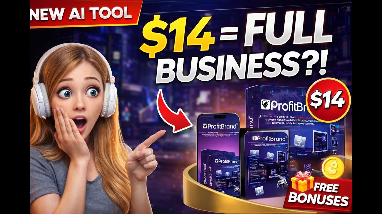 ProfitBrand AI Review &ndash; Build a FULL Business in 10 Minutes? (Honest Demo + $1000 Bonuses)🎁