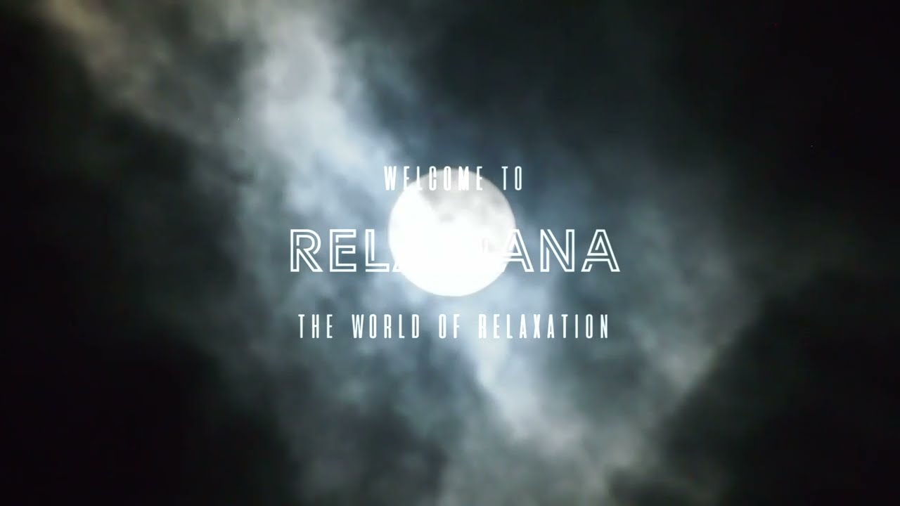 Full moon relaxing ambience good night sleep ASMR | Relaxiana