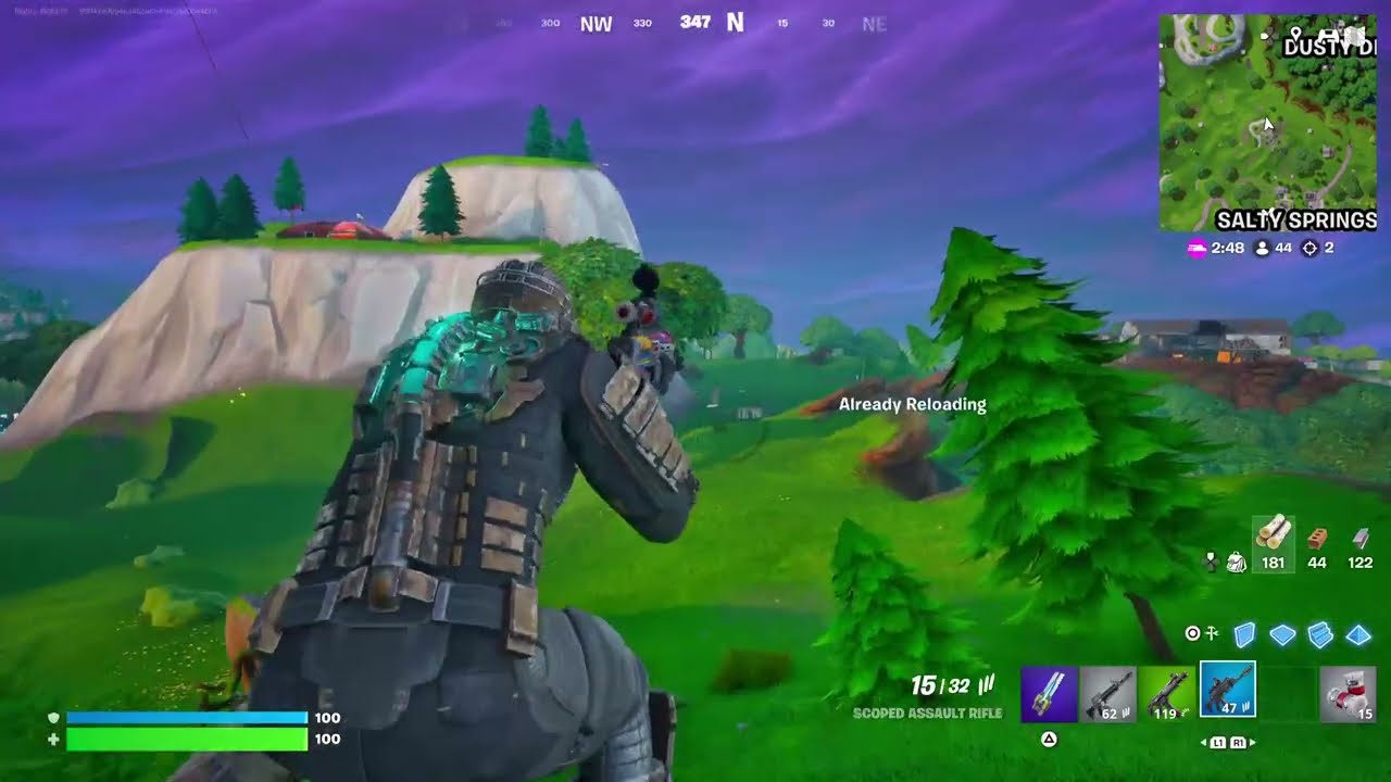 Fortnie all sniping #fortnite 