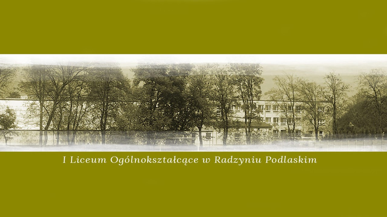 Studniówka I Liceum Ogólnokształcącego w Radzyniu Podlaskim