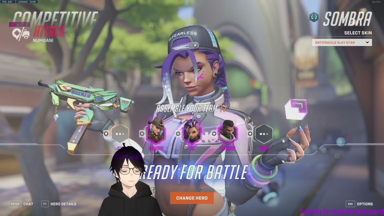 SombraWizard INSANE SOMBRA OVERWATCH 2 SEASON 9 TOP 500 GAMEPLAY