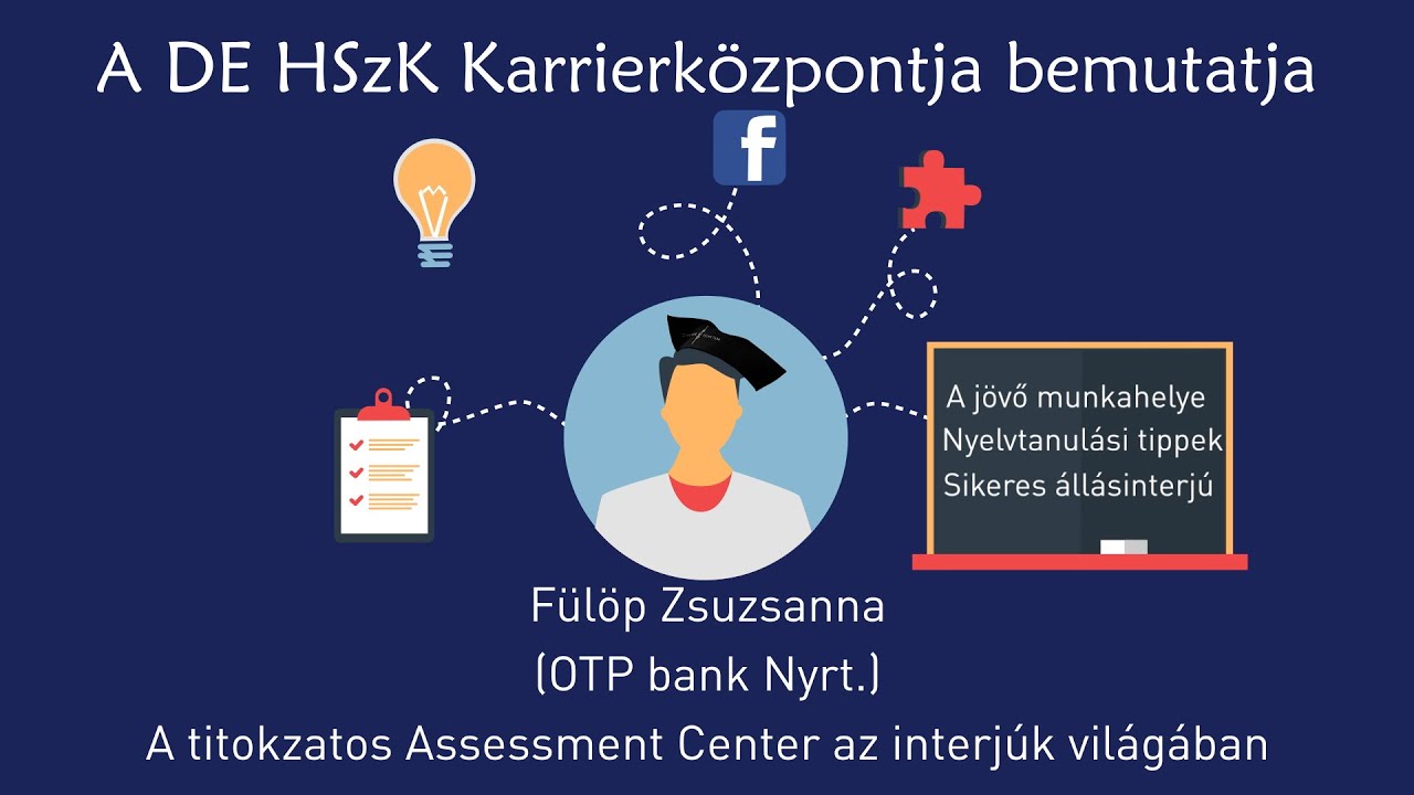 Karrieriskola sorozat - Fülöp Zsuzsanna: A titokzatos Assessment Center az interjúk világában