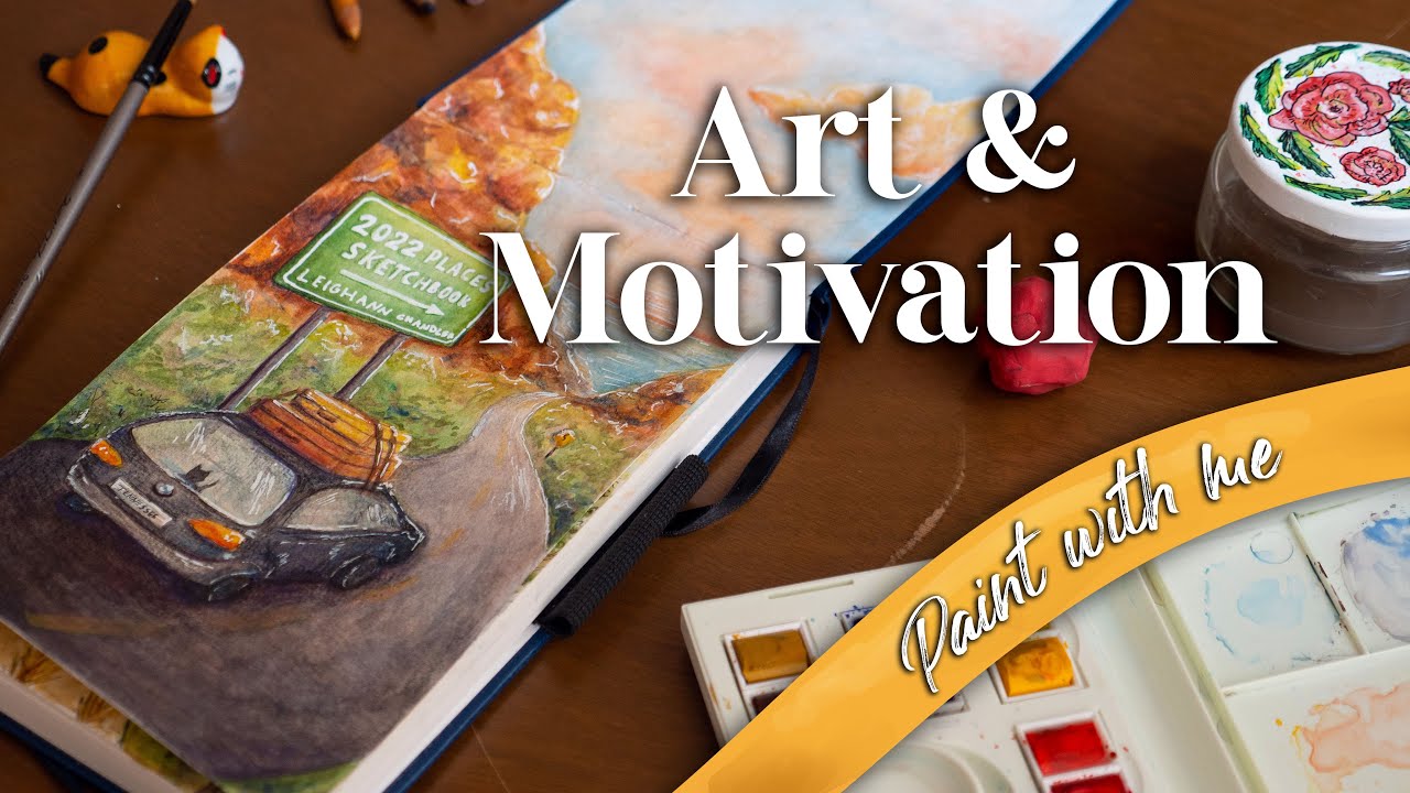 How to Find Motivation for Painting ✨Chill Paint with Me✨