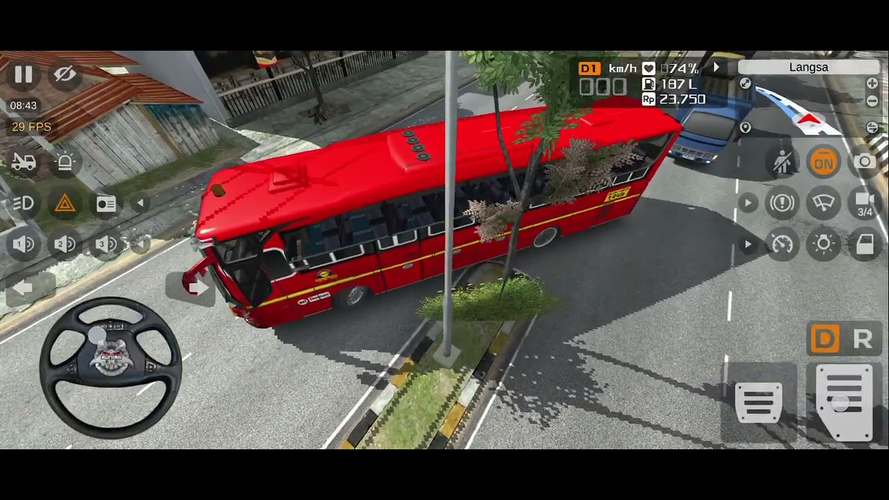 Indonesia Bus simulator 😱🚍 || New Indonesia Bus simulator Part -  20 Android Gameplay