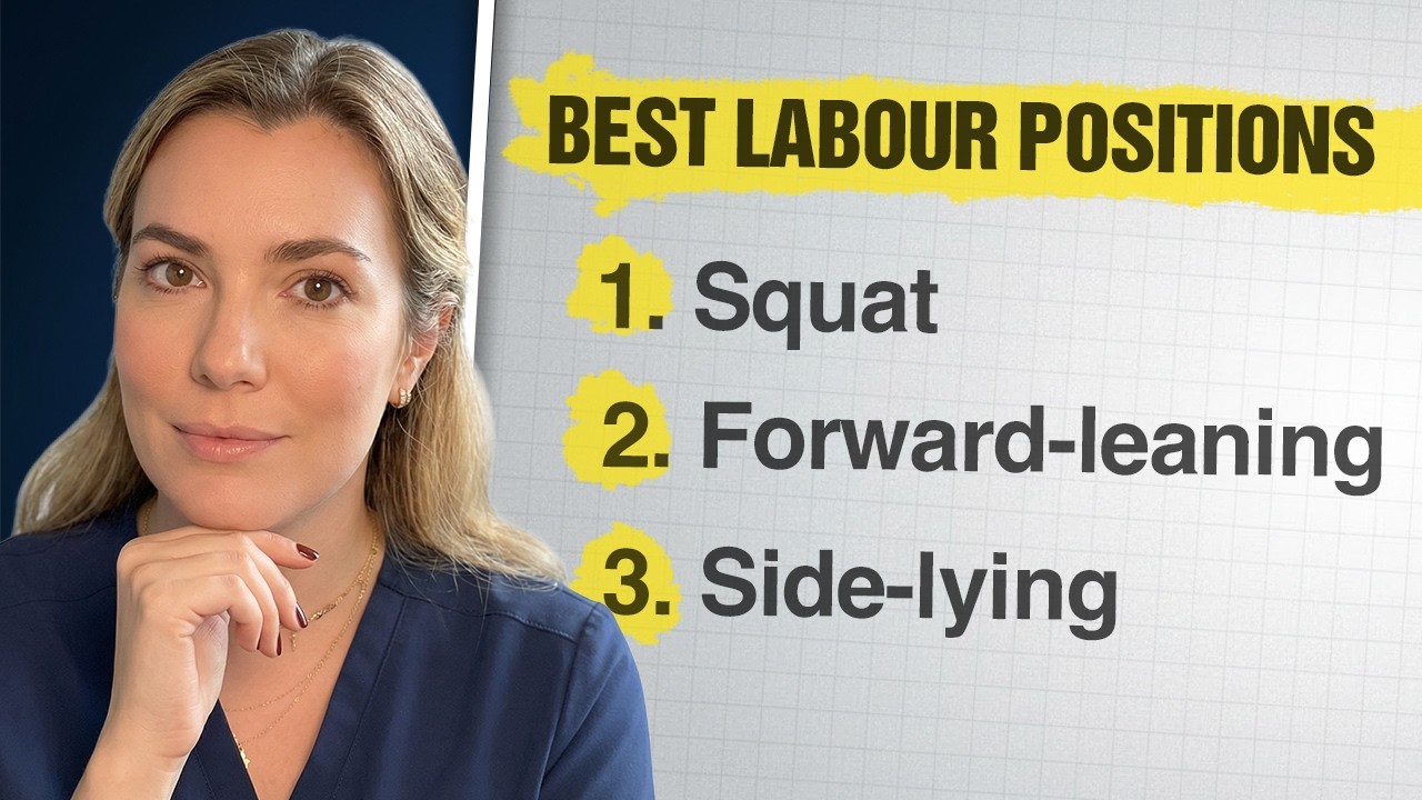 The best positions for labour and birth