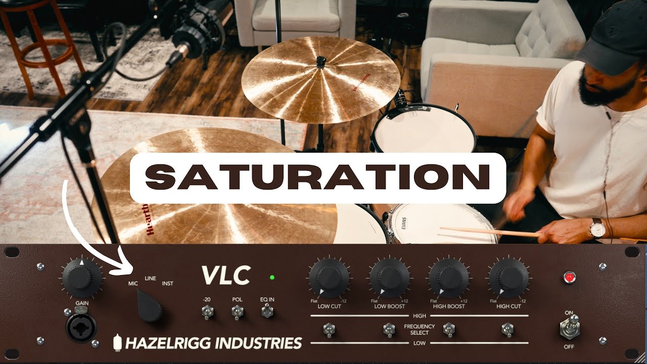 MixWave Hazelrigg VLC Preamp Plug In Review / Drum Test