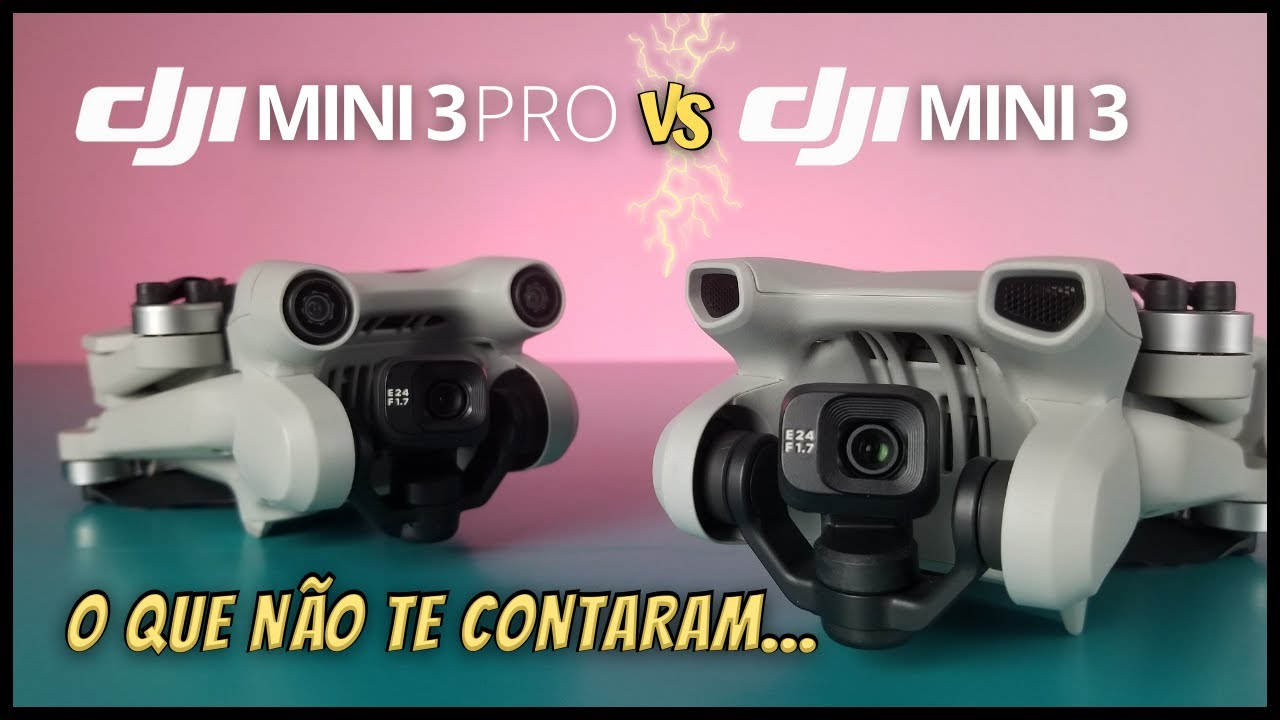 DJI Mini 3 ou DJI Mini 3 PRO? Veja todas as diferenças