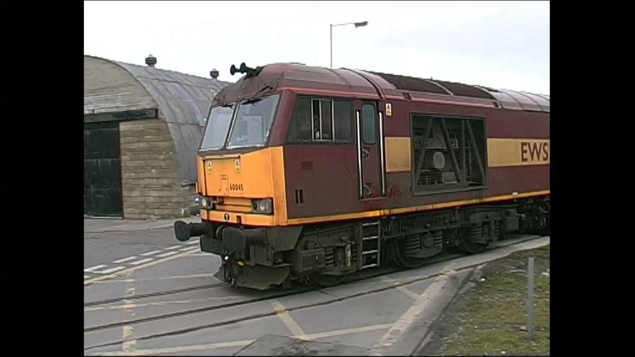 Railfreight at Barry Docks 37/60/66, plus Railtour with 37408/197/66145