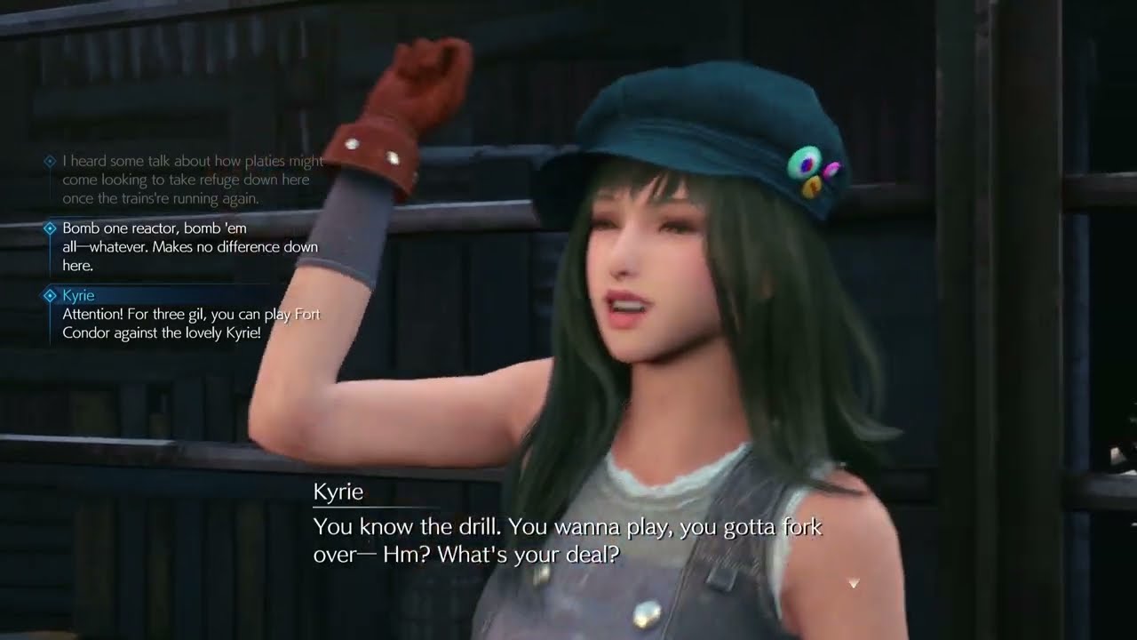 Fantasy VII Remake Intergrade | Fort Condor Yuffie vs Kyrie - Rank 1