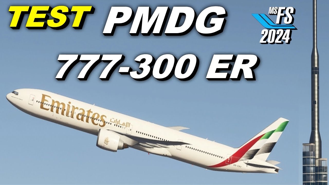 Pierwszy Lot BOEING 777-300 ER PMDG w MSFS2024
