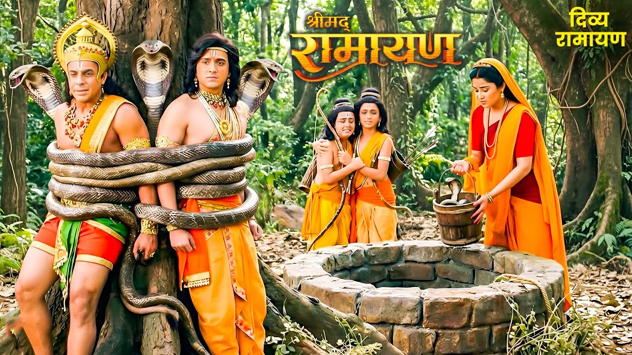 प्रभु श्री राम संग महाबली हनुमान को शेष नाग ने क्यों बना लिया बंधी? | #ramayan #sitaram #bhakti #god