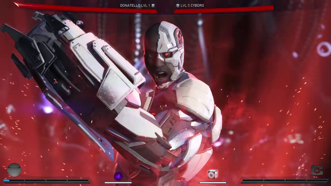 Injustice 2 Donatello vs Cyborg