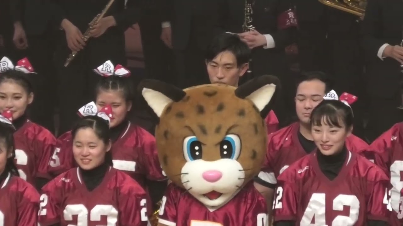 第64回CHEERING FESTIVAL【10】2023　アメフト　Fight on Stage  立命館大学応援団