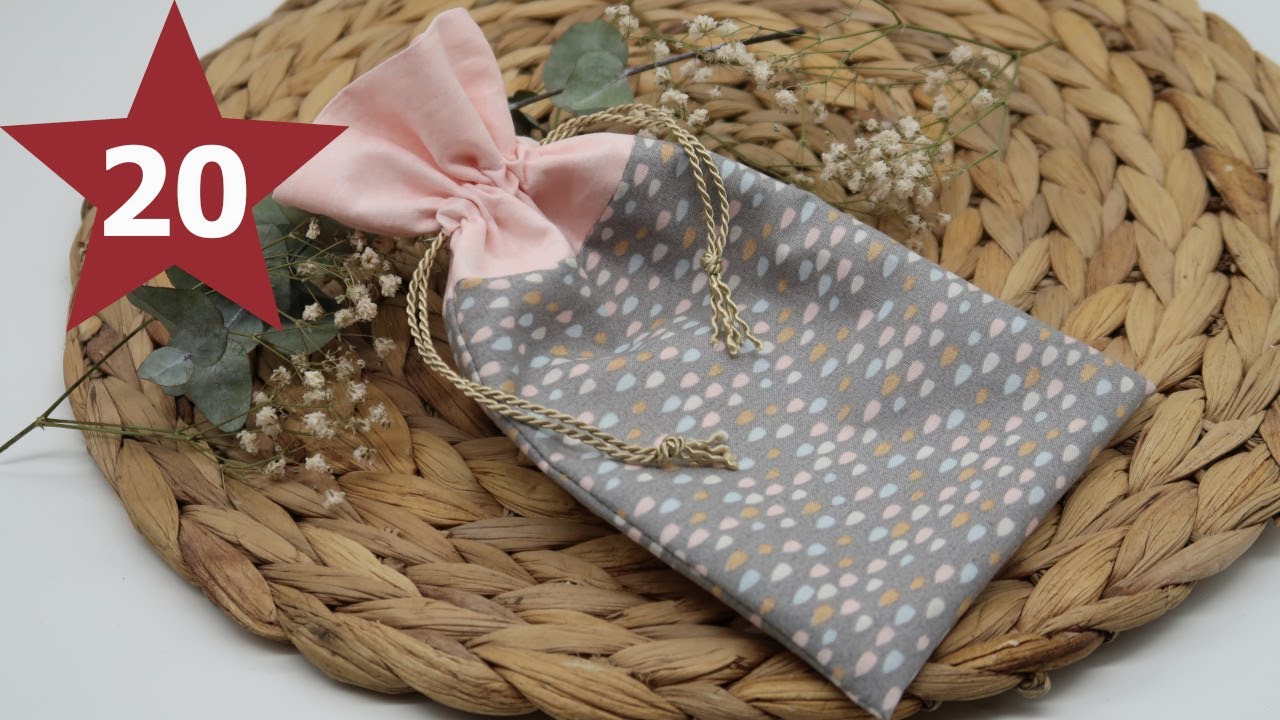 Eulina #N&auml;hanleitung f&uuml;r ein S&auml;ckchen mit Tunnelzug/Geschenkbeutel