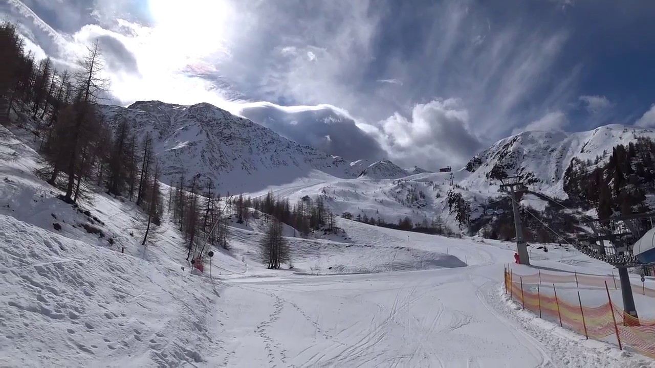 Piste 14 an der 8er Gondelbahn Kals II