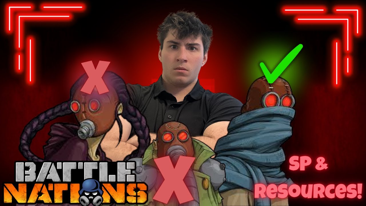 Как эффективно фармить золото, ресурсы и SP в Battle Nations
