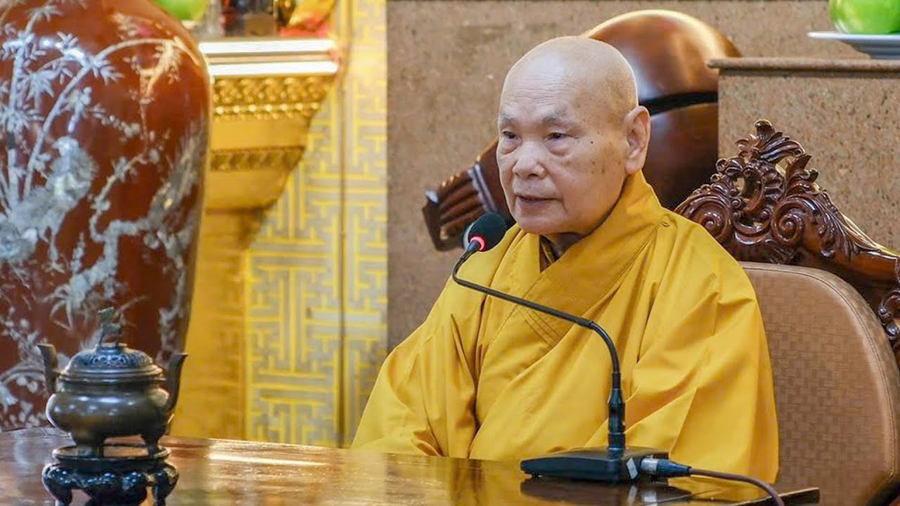 Khuyến tấn tịnh nghiệp đạo tràng chùa Vạn Đức - Trưởng lão Hòa thượng Thích Thiện Nhơn
