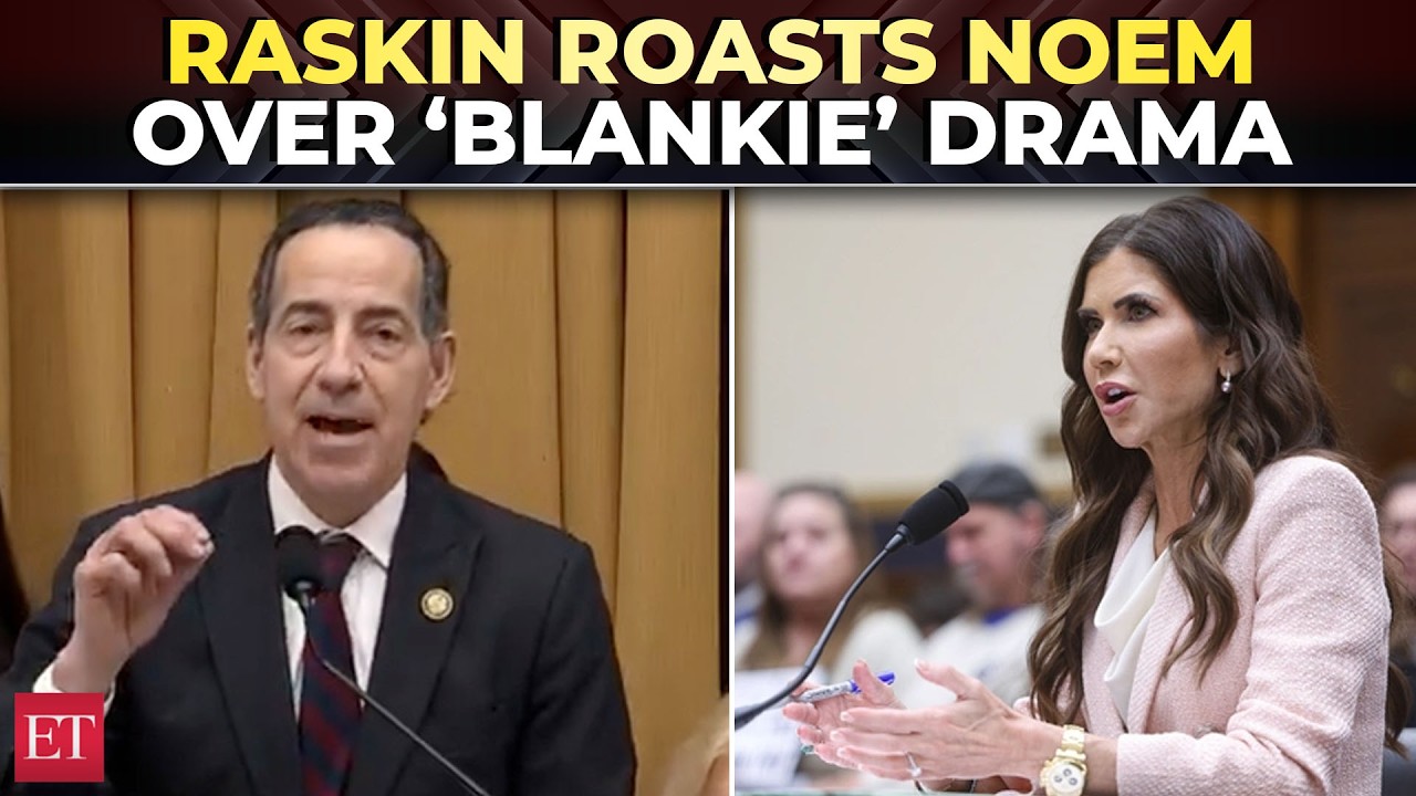 'Your special employee fired pilot mid-air': Raskin jabs Noem amid Lewandowski 'affair' rumors