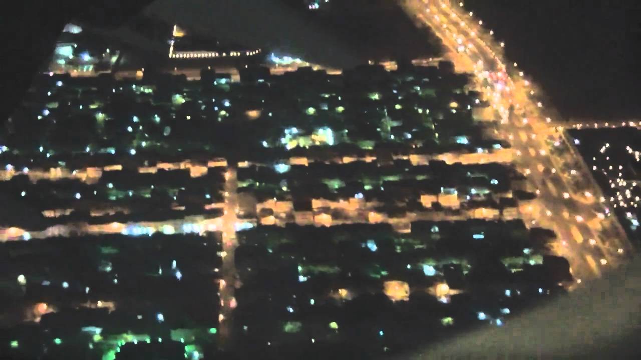 الاقلاع من مدينة تبوك ليلا
