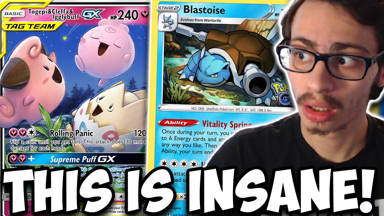This Deck Is ABSOLUTELY Insane! Baby Trio/Blastoise! T2 SUPREME PUFF! PTCGO
