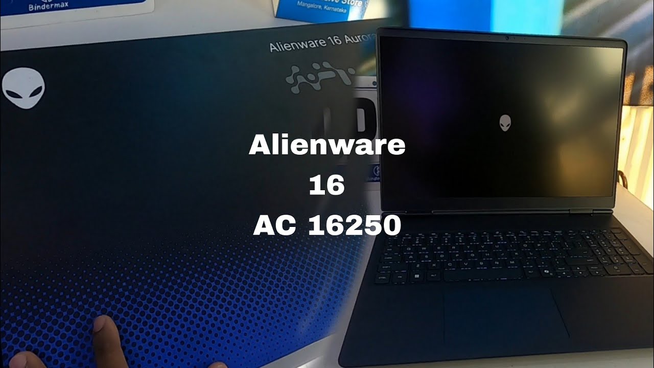 Alienware 16 Aurora Unpack and Reviwe AC16250