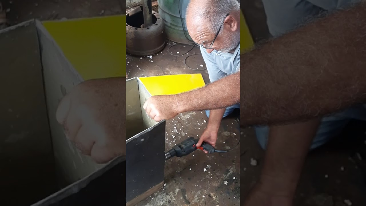 Máquina de triturar isopor (prototico)