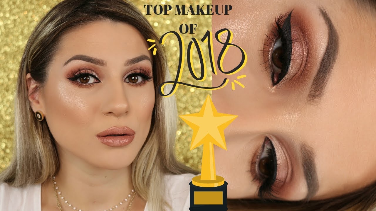 FAVOURITE MAKEUP PRODUCTS OF 2018 + TUTORIAL || GIO DREVELI ||