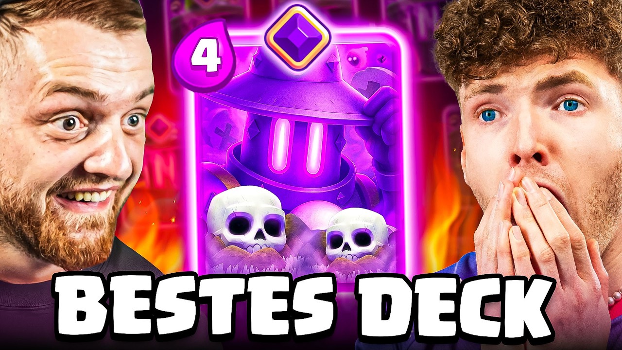 😱🤯TRYMAC'S *NEW* BEST DECK... (I'm desperate) | Clash Royale German