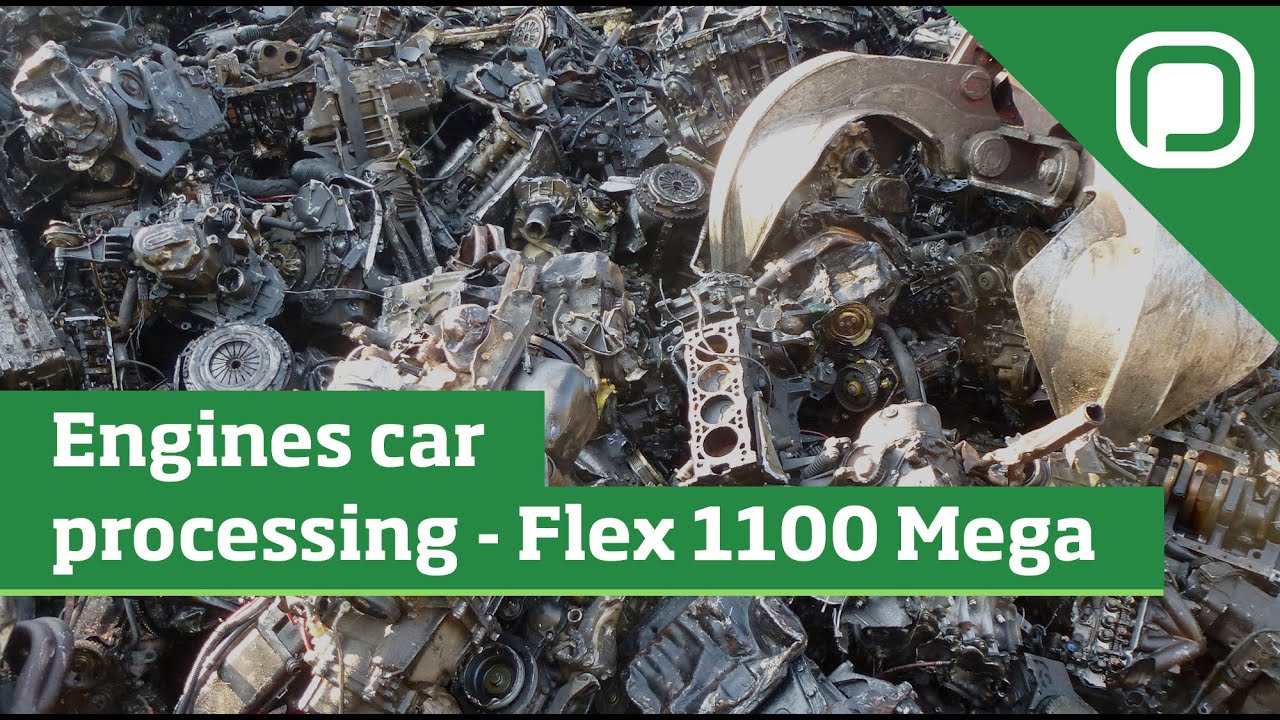 Hammer Mill - PANIZZOLO FLEX 1100 MEGA | Engines car processing.